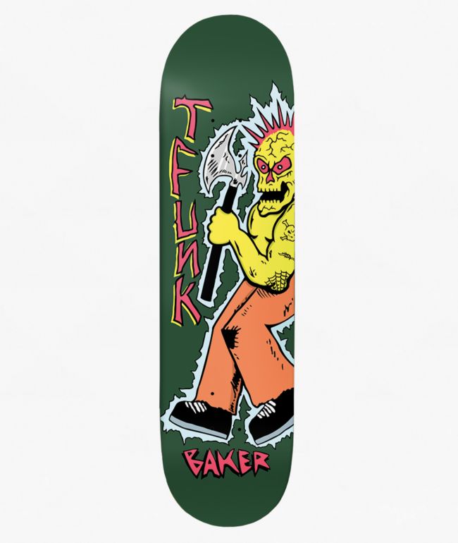 Baker T-Funk Axe Man 8.38" Skateboard Deck - Baker Skateboards