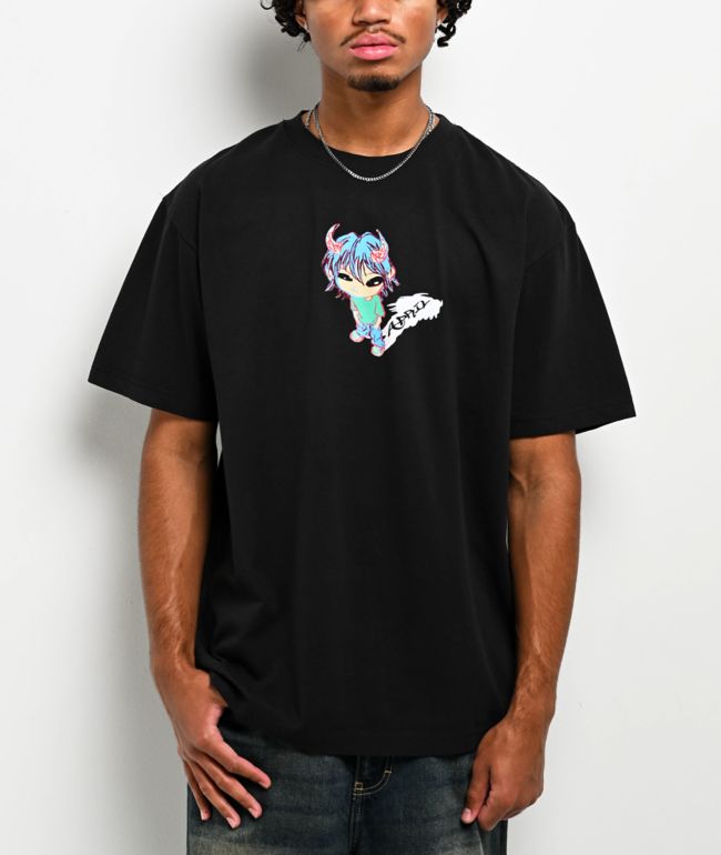 April AP Kid Black T-Shirt - April Skateboards
