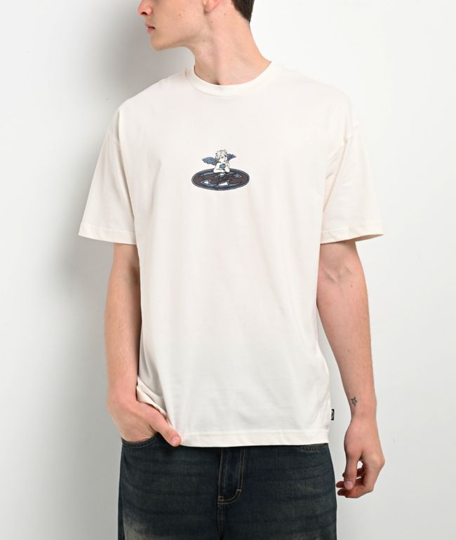 Billabong Bad Dog Cherub White T-Shirt - Billabong