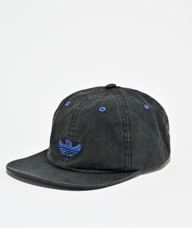 adidas Skateboarding Gonz Black Wash Strapback Hat - adidas