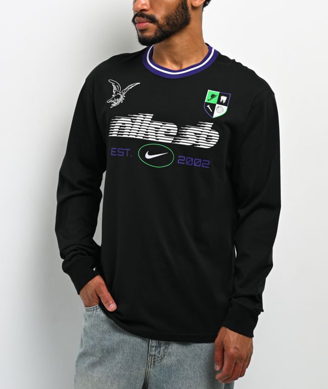 Nike SB GFX Black Oversized Long Sleeve T-Shirt - Nike