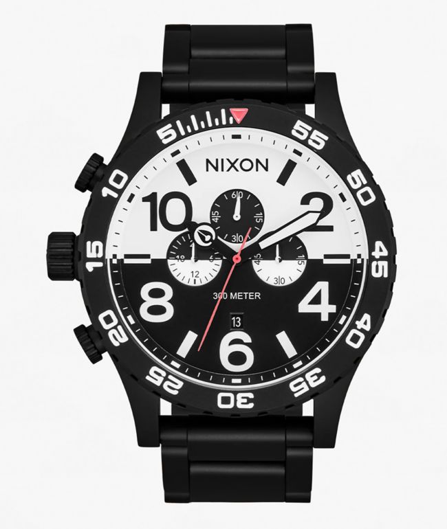 Nixon 51-30 Chrono Black & White Analog Watch - Nixon Watches