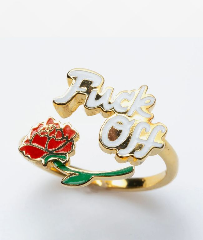 Yellow Owl Workshop F*ck Off Ring - Yellow Owl Workshop