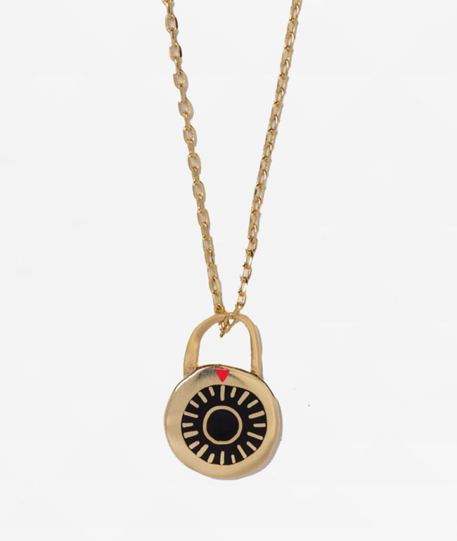 Yellow Owl Workshop Combination Padlock Necklace - Yellow Owl Workshop