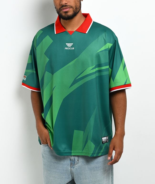 Pro Club Mexico Green Soccer Jersey - Pro Club