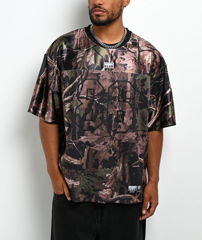 Pro Club Camo Heavyweight Football Jersey - Pro Club