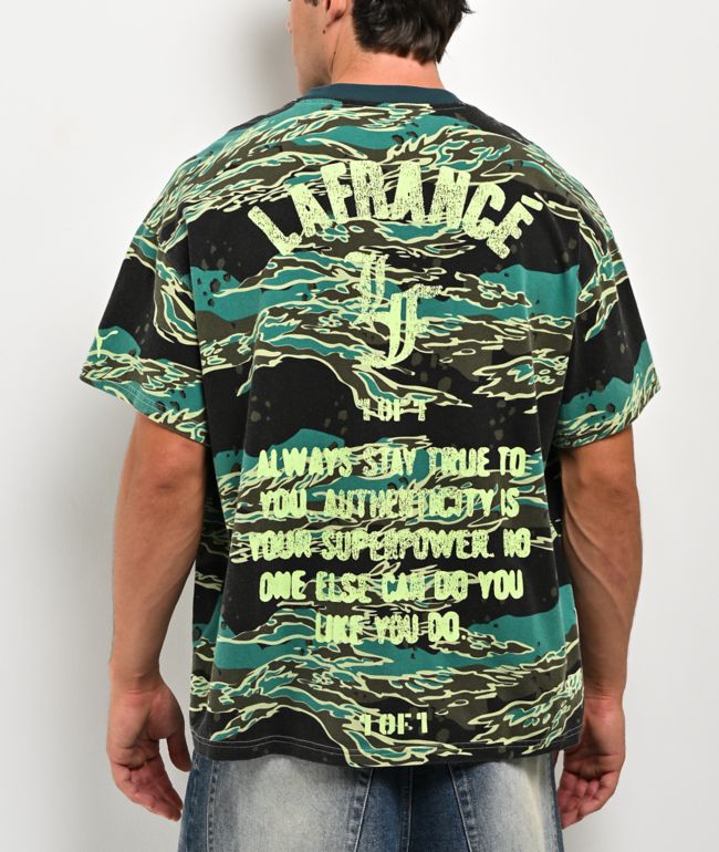 PUMA x LaFrancé Supply Full Camo T-Shirt - Puma