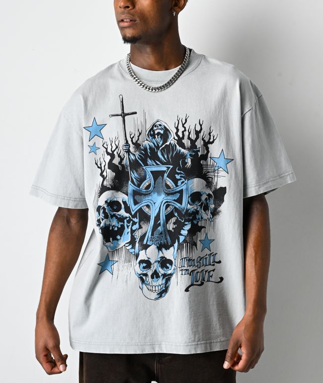 Broken Promises After Life Grey T-Shirt - Broken Promises