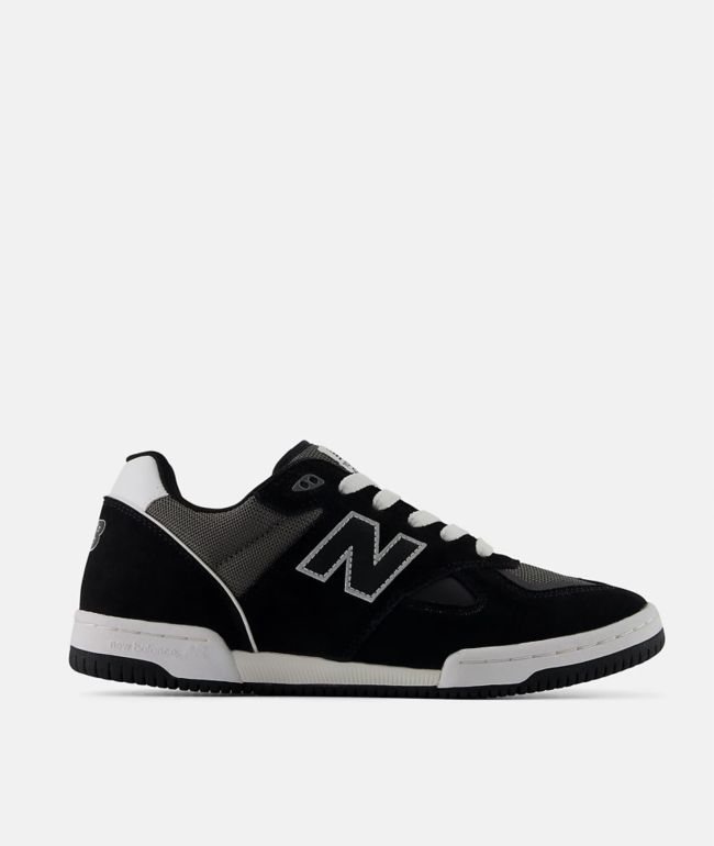 New Balance Numeric 600 Knox Black & Grey Skate Shoes - New Balance