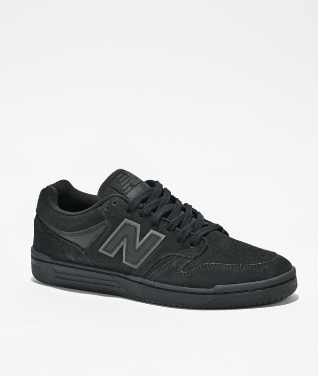 New Balance Numeric 480 All Black Skate Shoes - New Balance