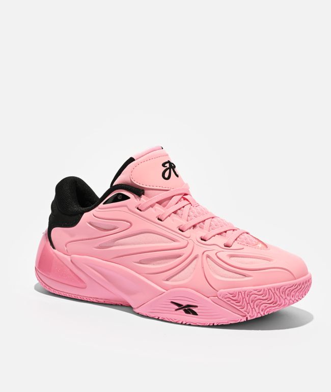 Reebok Angel Reese 1 Pink & Black Shoes - Reebok