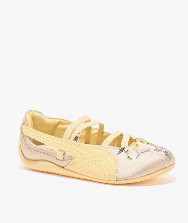 PUMA Women's Speedcat Ballet Silky Cream Shoes - Puma