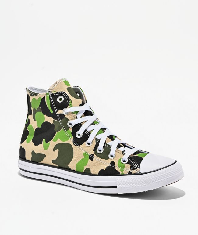 Converse Chuck Taylor All Star Camo High Top Shoes - Converse