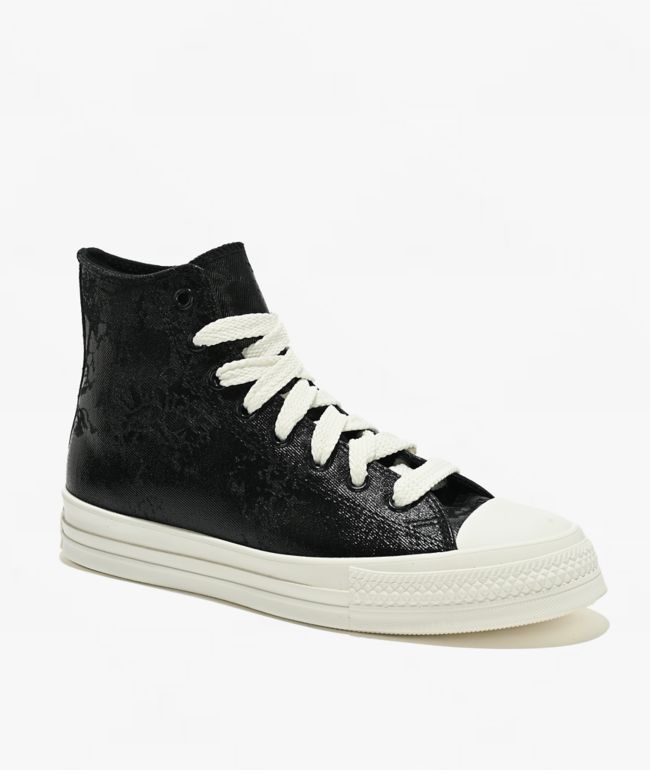 Converse Chuck Taylor All Star Throwback Vintage Black High Top Shoes - Converse