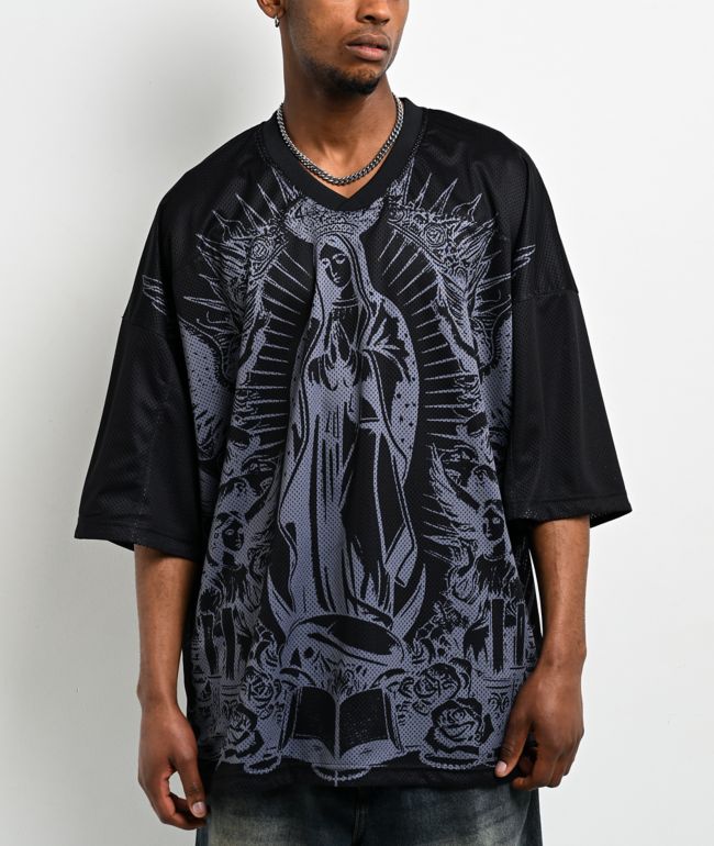 【レア】FB County アメリカンフットボールシャツ XXL FB County Signature Black Football Jersey | Zumiez