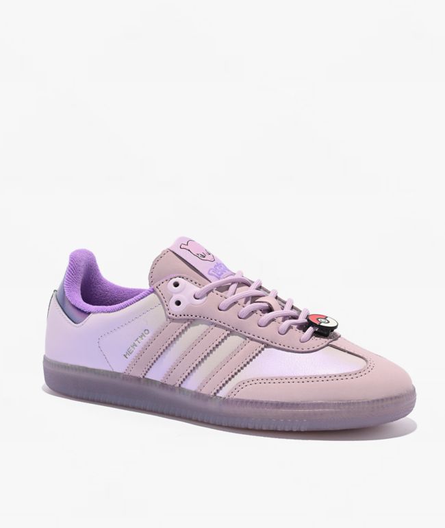 adidas x Pokémon Samba OG Mewtwo Purple Shoes - adidas