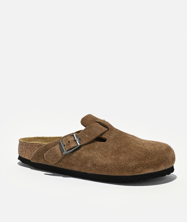 Birkenstock Women's Boston Dark Tea Clogs - Birkenstock