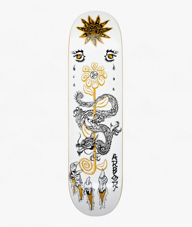 Arbor Majerus Lucky Dragon 8.25" Skateboard Deck - Arbor Collective