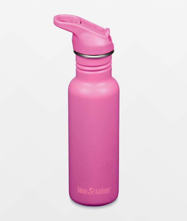 Kleen Kanteen Classic Flip Seal Violet Water Bottle 18oz - Klean Kanteen