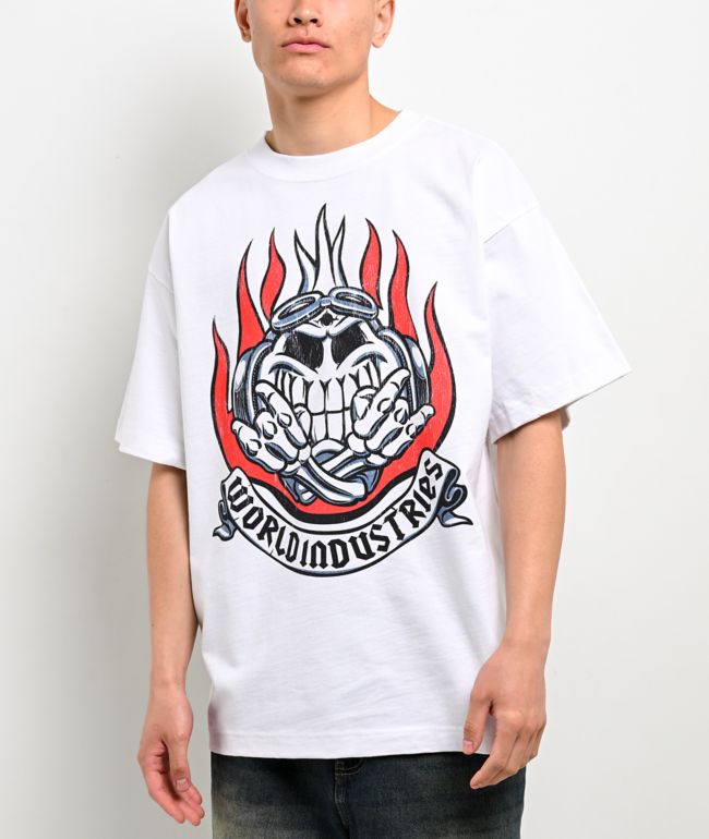 World Industries Westside White T-Shirt - World Industries
