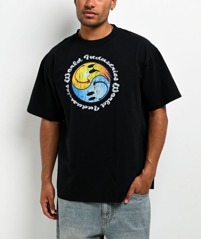 World Industries Yin And Yang Black T-Shirt - World Industries