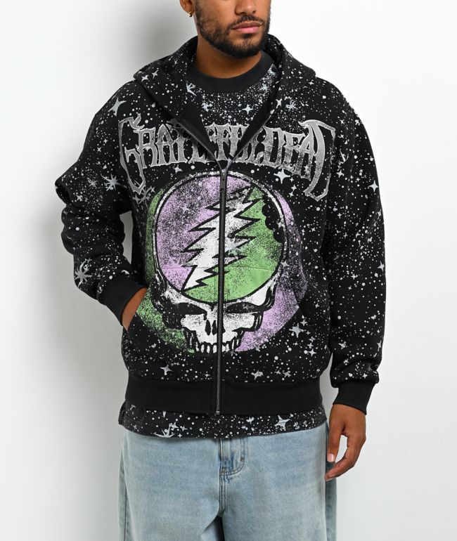Cookies x Grateful Dead Galaxy Zip Hoodie - Cookies Clothing