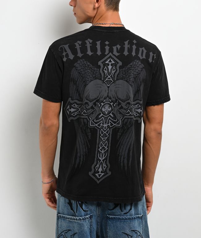 Affliction Seeker Black T-Shirt - Affliction