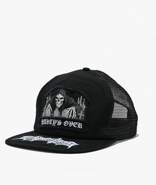 Lurking Class by Sketchy Tank Party's Over Black Trucker Hat - Lurking Class by Sketchy Tank