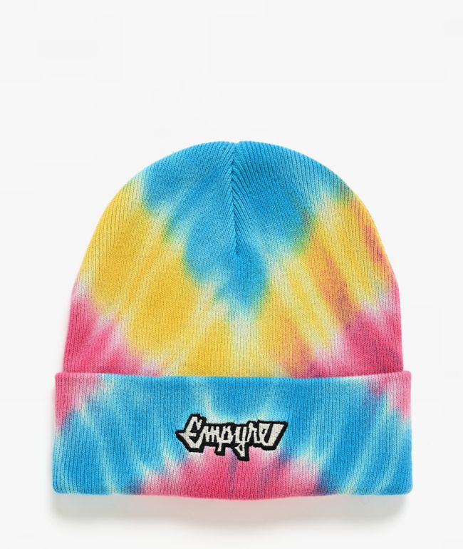Empyre Rainbow Tie Dye Beanie - Empyre