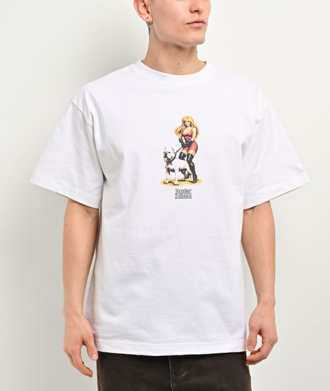 Popular Demand Bully White T-Shirt - Popular Demand