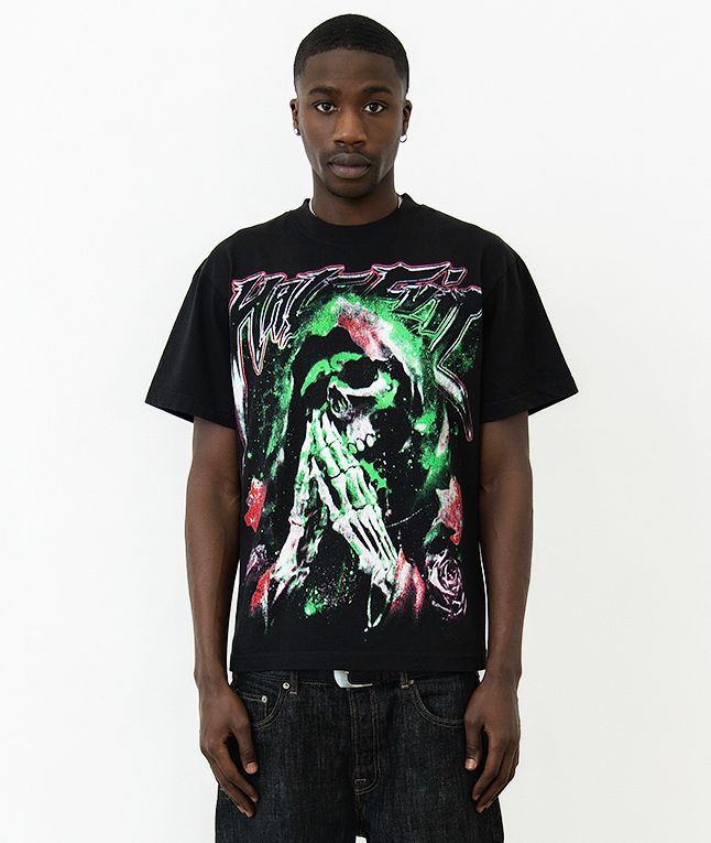 HALF EVIL Prayers Black T-Shirt - Half Evil