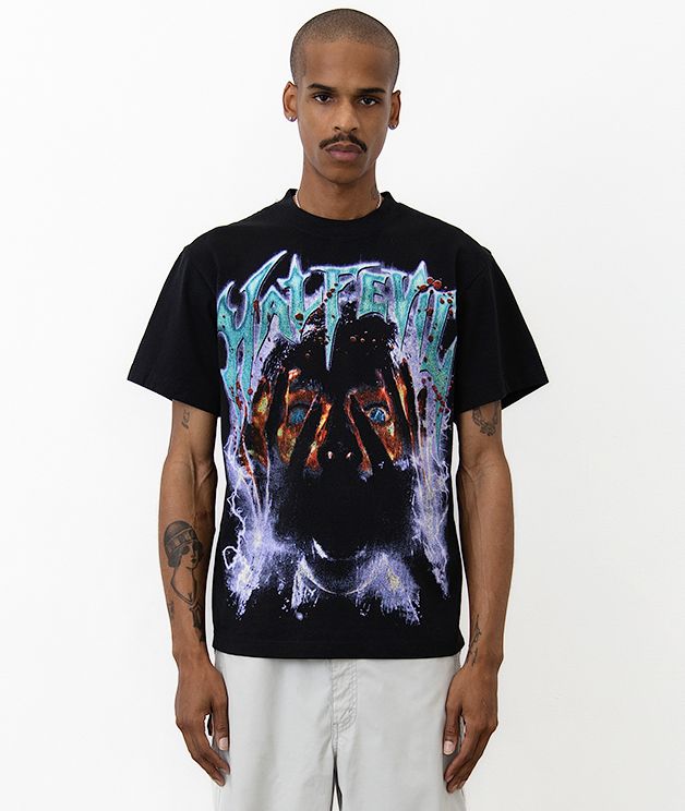 HALF EVIL 333 Demon Black T-Shirt | Zumiez