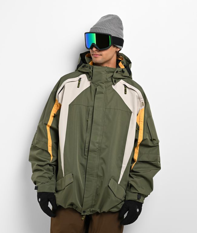 686 2003 Atom Olive 10K Snowboard Jacket - 686