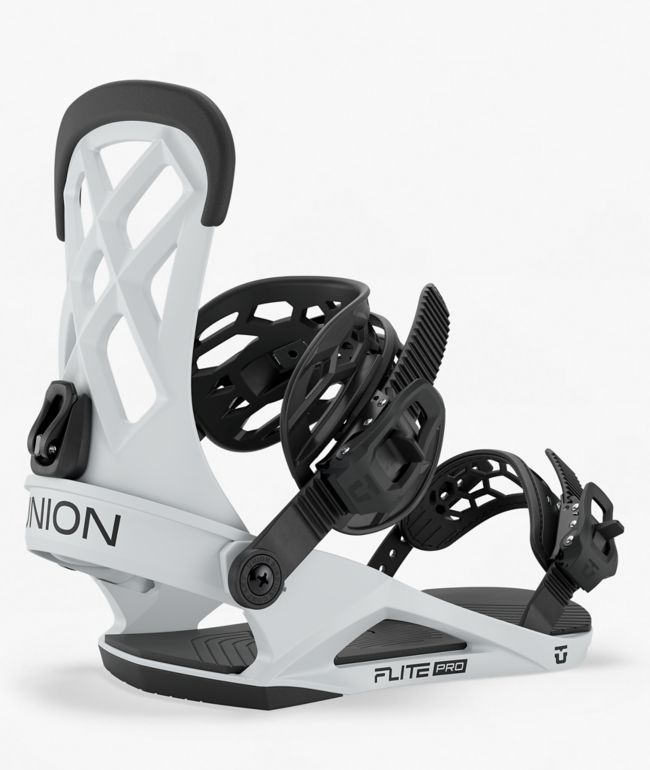 Union Flite Pro Grey Snowboard Bindings 2027 - Union Bindings