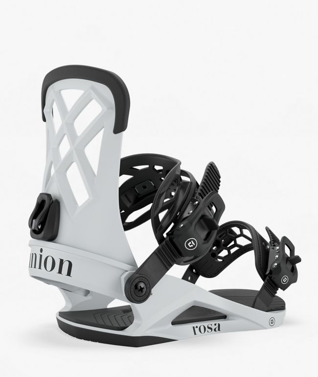 Union Women's Rosa Light Grey Snowboard Bindings 2027 - Union Bindings