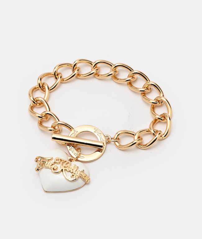 True Religion Heart Toggle Bracelet - True Religion