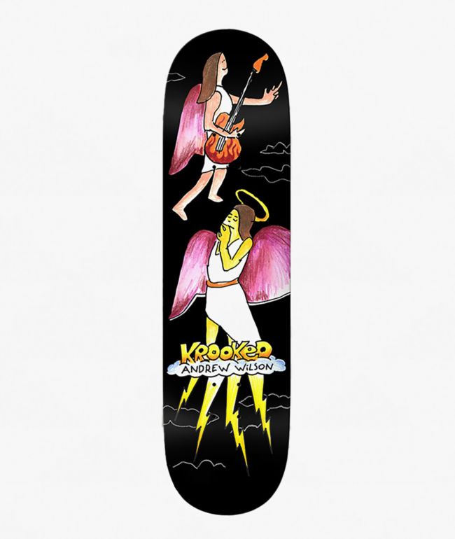 Krooked Wilson Angel 8.25" Skateboard Deck - Krooked Skateboards