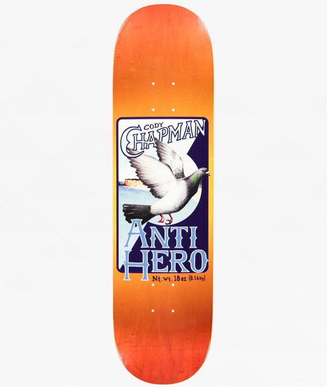 Anti-Hero Chapman Homers 8.32" Skateboard Deck - Anti-Hero Skateboards