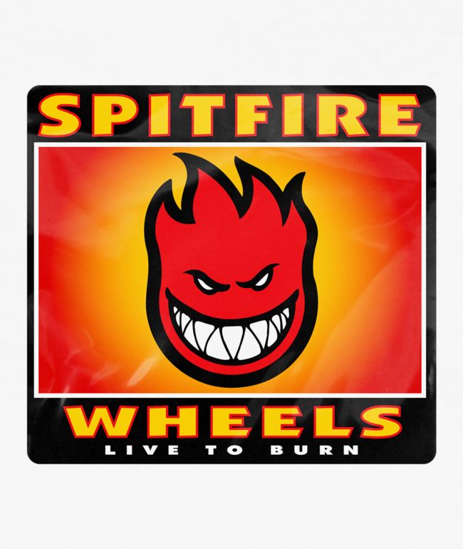 Spitfire Bighead Box Sticker - Spitfire