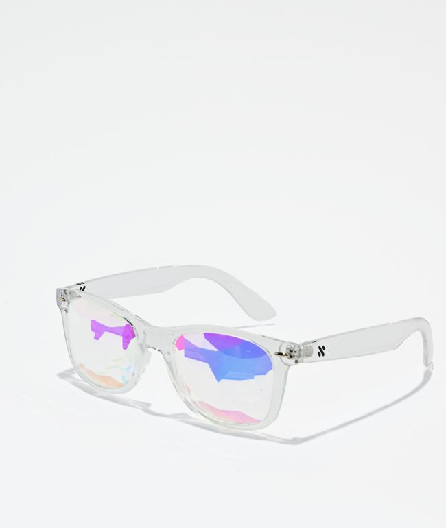 GloFX Ultimate Kaleidoscope Clear Glasses - GLOFX