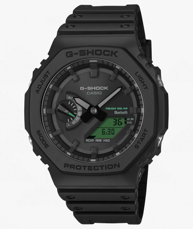 G-Shock GAB2100BEG-1A Black & Electro Green Analog & Digital Watch - G-Shock