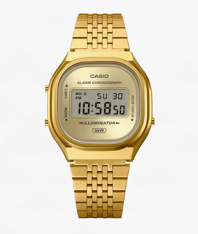 Casio A140WE-9A Gold Digital Watch - Casio