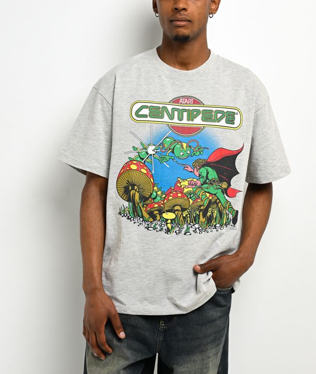 Highlight LA x Atari Face To Face Grey T-Shirt - 