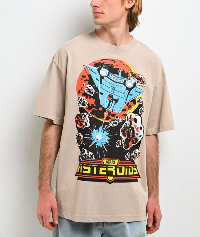 Highlight LA x Atari Blast Off Tan T-Shirt - 