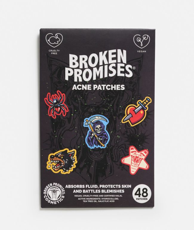 Broken Promises Tattoo Acne Patches - Broken Promises
