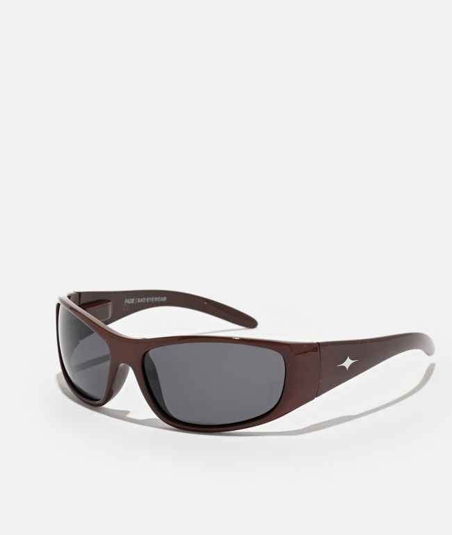 Sad Eyewear Fade Sepia Polarized Sunglasses - Sad Eyewear