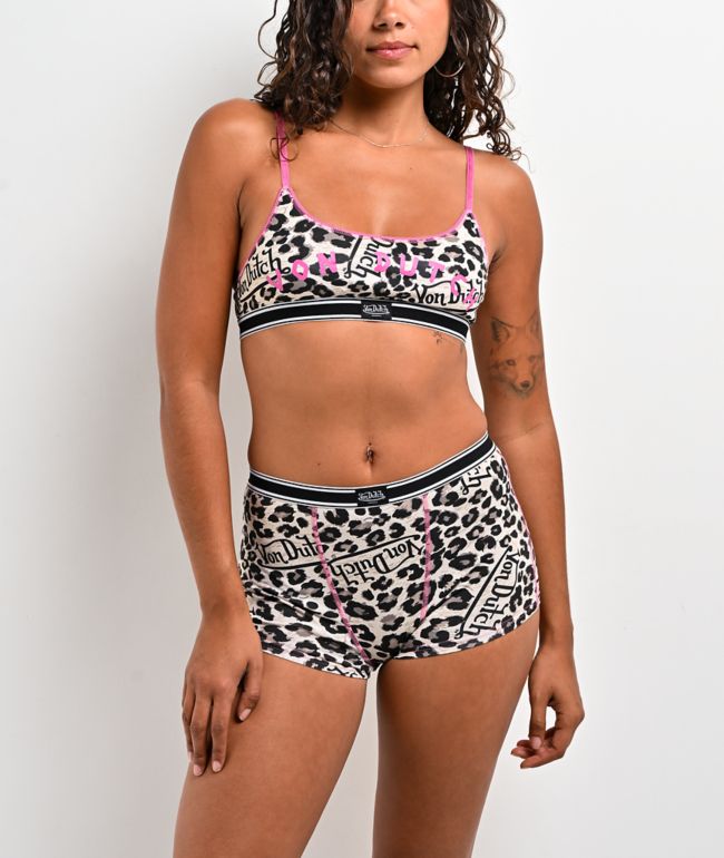 Von Dutch Pink Cheetah Lounge Set - Von Dutch