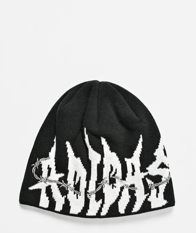 adidas Goth Black Skully Beanie - adidas