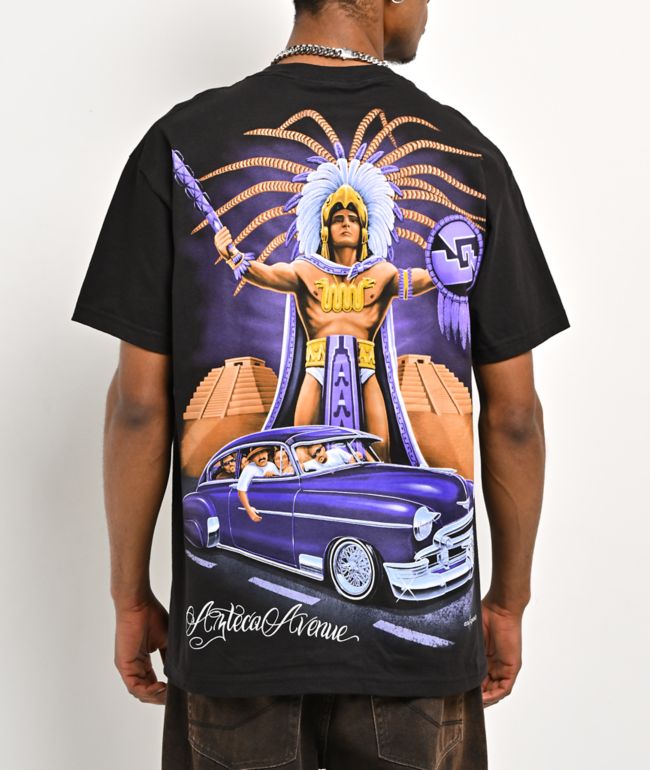 DGA Azteca Avenue Black T-Shirt - DGA