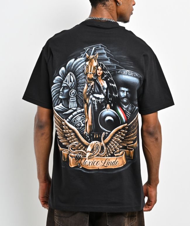DGA Mexico Lindo Black T-Shirt - DGA